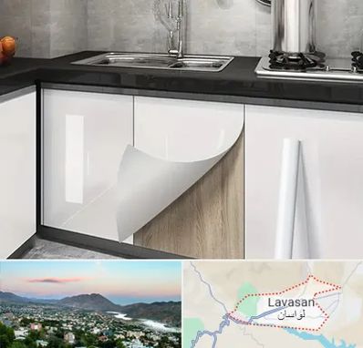نصب برچسب کابینت در لواسان