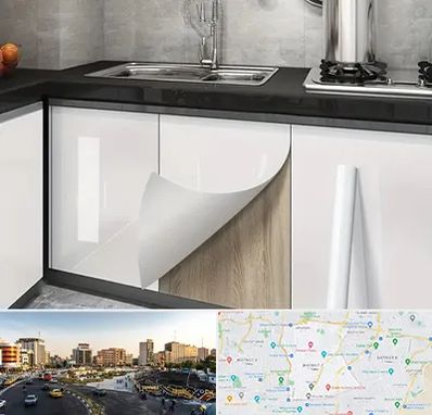نصب برچسب کابینت در منطقه 7 تهران 