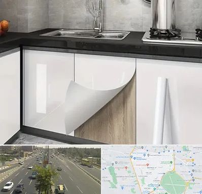 نصب برچسب کابینت در منطقه 17 تهران 