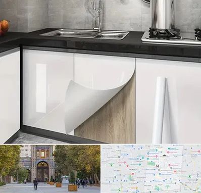 نصب برچسب کابینت در منطقه 12 تهران 