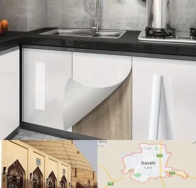 نصب برچسب کابینت در ساوه