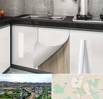 نصب برچسب کابینت در شهریار