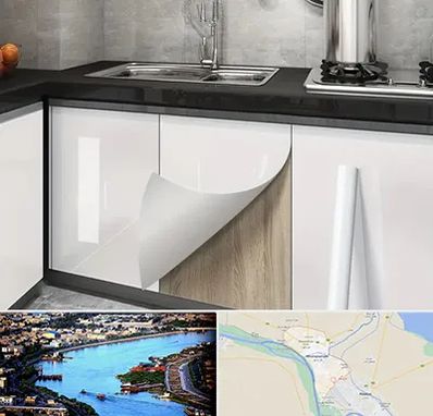 نصب برچسب کابینت در خرمشهر