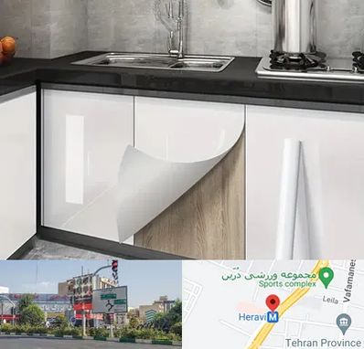 نصب برچسب کابینت در هروی 