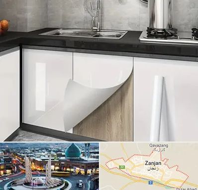 نصب برچسب کابینت در زنجان