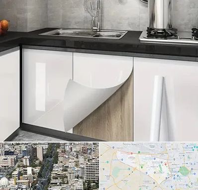 نصب برچسب کابینت در منطقه 18 تهران 