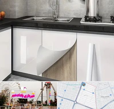 نصب برچسب کابینت در پادادشهر اهواز