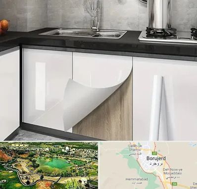 نصب برچسب کابینت در بروجرد