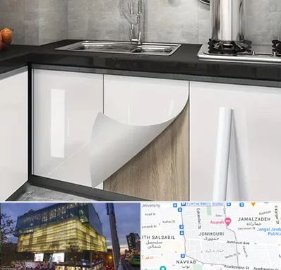 نصب برچسب کابینت در جمهوری 