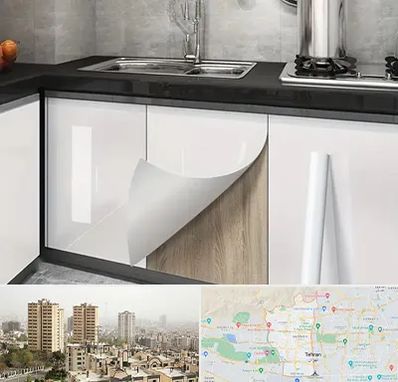 نصب برچسب کابینت در منطقه 5 تهران 