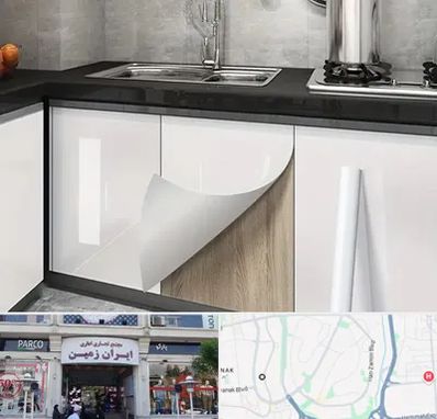 نصب برچسب کابینت در ایران زمین