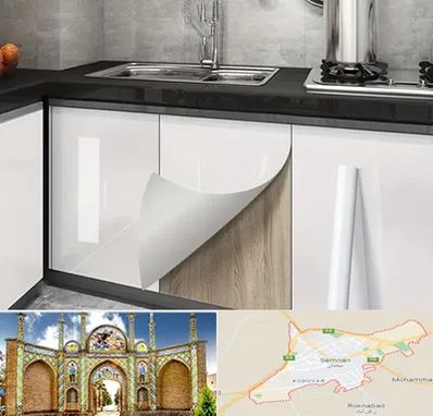 نصب برچسب کابینت در سمنان