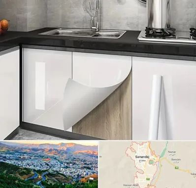 نصب برچسب کابینت در سنندج