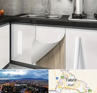 نصب برچسب کابینت در تبریز