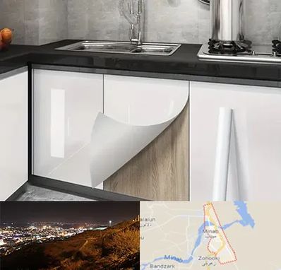 نصب برچسب کابینت در میناب