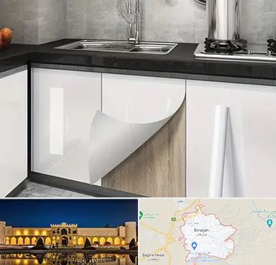 نصب برچسب کابینت در برازجان