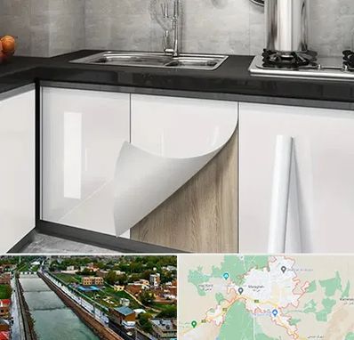 نصب برچسب کابینت در مراغه