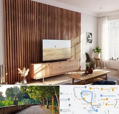 تی وی وال در بلوار گیلان رشت 