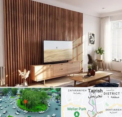 تی وی وال در تجریش 