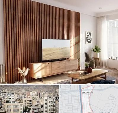 تی وی وال در اسکندری