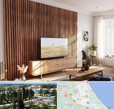 تی وی وال در رودسر