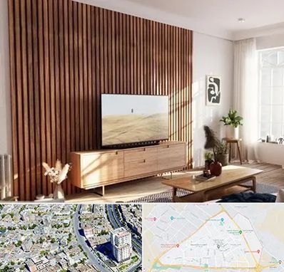 تی وی وال در قاسم آباد مشهد 