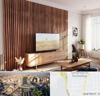 تی وی وال در استاد معین 