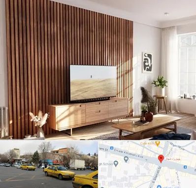 تی وی وال در شهناز تبریز