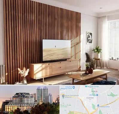 تی وی وال در فرشته 