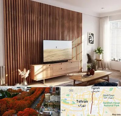 تی وی وال در ولیعصر 