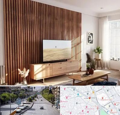 تی وی وال در خیابان زند شیراز 