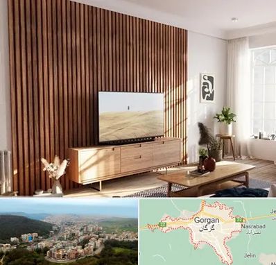 تی وی وال در گرگان