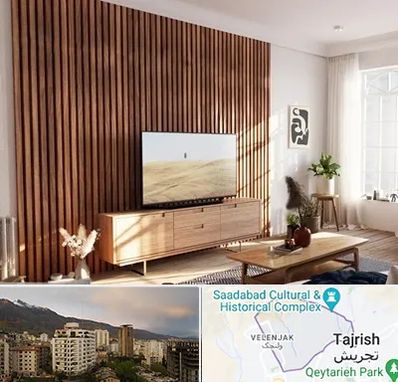 تی وی وال در زعفرانیه 