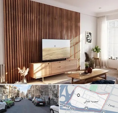 تی وی وال در مجیدیه شمالی