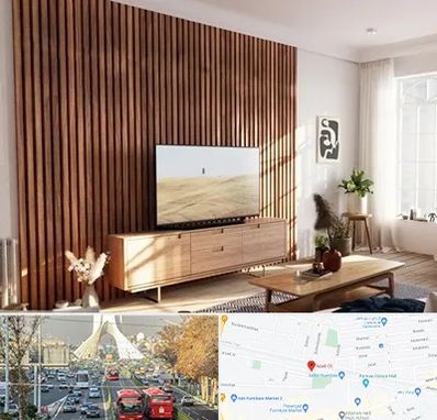 تی وی وال در خیابان آزادی 