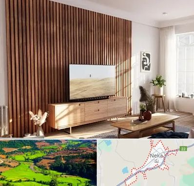 تی وی وال در نکا