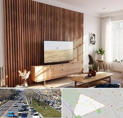 تی وی وال در احمدآباد مشهد 