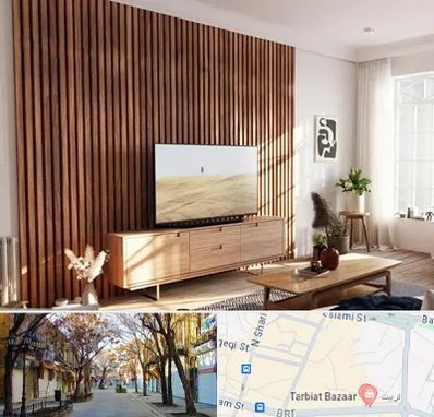 تی وی وال در تربیت تبریز