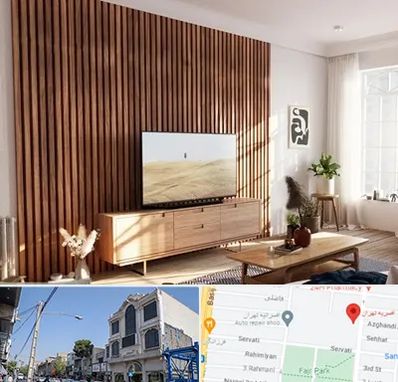 تی وی وال در افسریه 