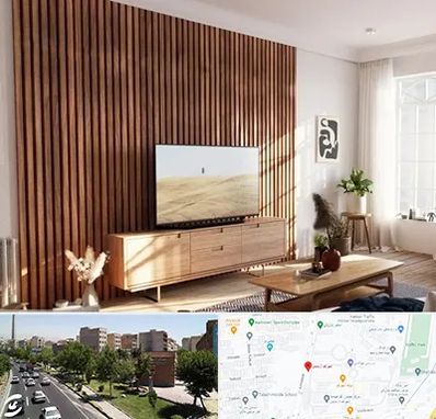 تی وی وال در شهرک آزمایش 