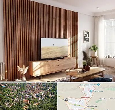 تی وی وال در دماوند