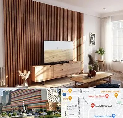 تی وی وال در سهروردی 