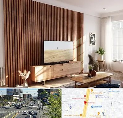 تی وی وال در ستاری 