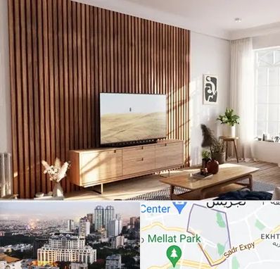 تی وی وال در الهیه 