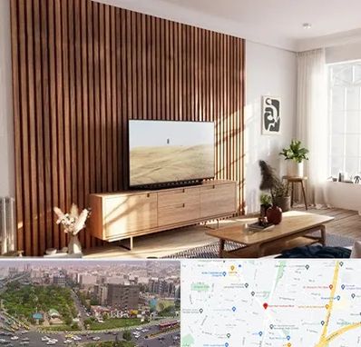 تی وی وال در آیت الله کاشانی 