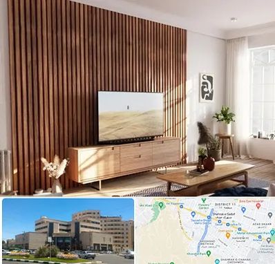 تی وی وال در صیاد شیرازی مشهد 