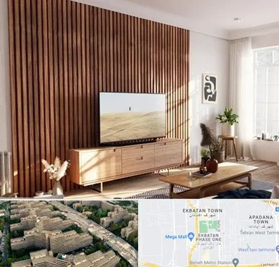 تی وی وال در اکباتان 