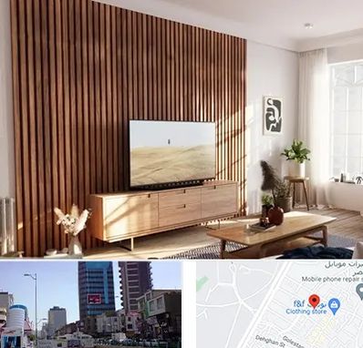 تی وی وال در چهارراه طالقانی کرج 