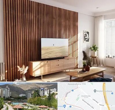 تی وی وال در شهر زیبا 