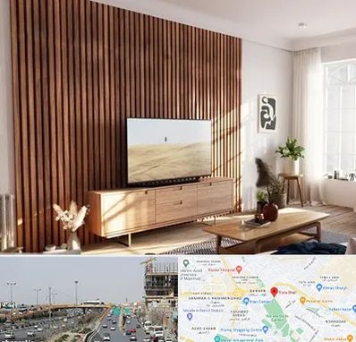 تی وی وال در بلوار توس مشهد 